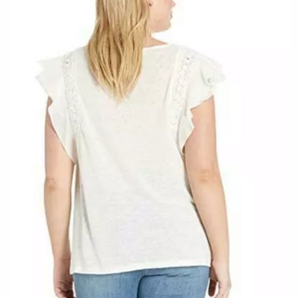 Jessica Simpson Moya Short Sleeve Blouse Size S - Picture 2 of 12